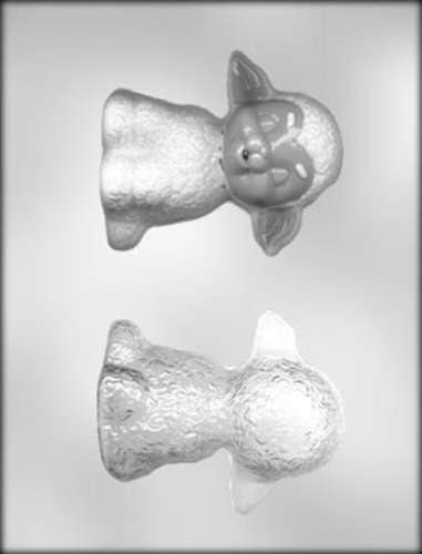 3D Easter Cute Lamb Chocolate Mould - Click Image to Close